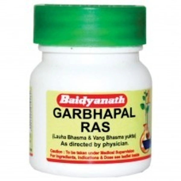 Baidyanath Garbhapal Ras 40 Tablets  - 3 x 40 Tablets