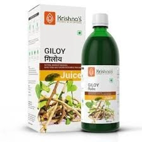 Krishna's Herbal & Ayurveda Geloy Swaras Juice 500ml - 3 x 500ml