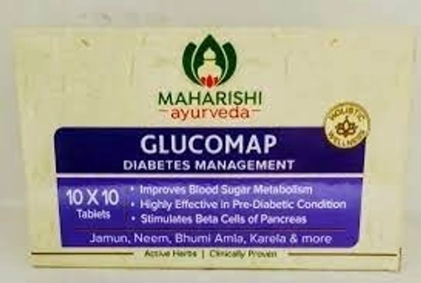 Maharishi Ayurveda Glucomap 10 Tablet - 6 x 10 Tablet