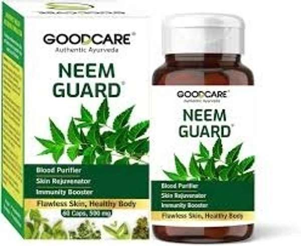  Good Care Pharma Neem Guard 60 Capsules - 6 x 60 Capsules