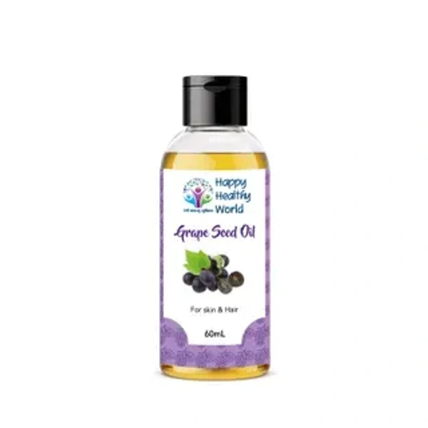 Happy Healthy World Grapeseed Oil 60ml  - 3 x 60ml