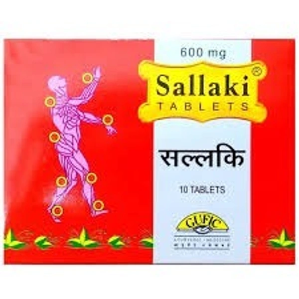 Gufic Sallaki 600mg 10 Tablets - 10 x 10 Tablets