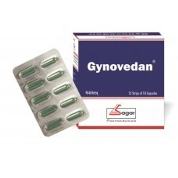 Sagar Pharma Gynovedan 10 Capsules - 5 x 10 Tablets