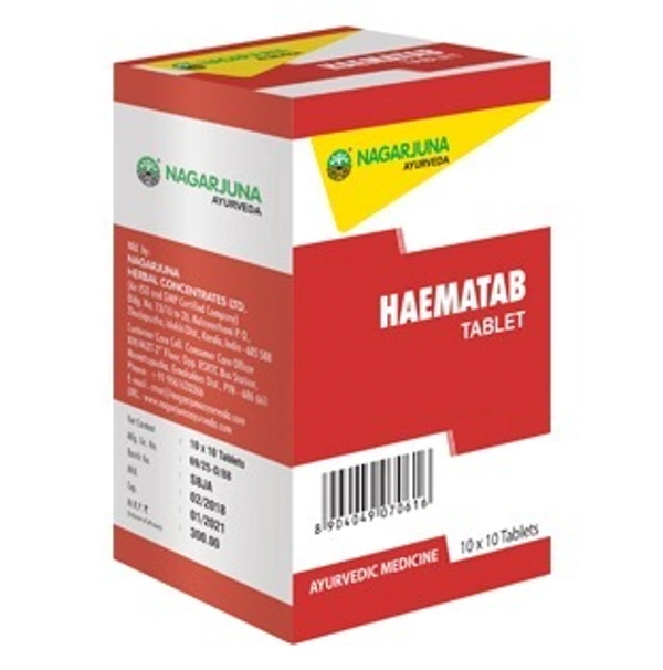 Nagarjuna Haematab 10 Tablets  - 10 x 10 Tablets