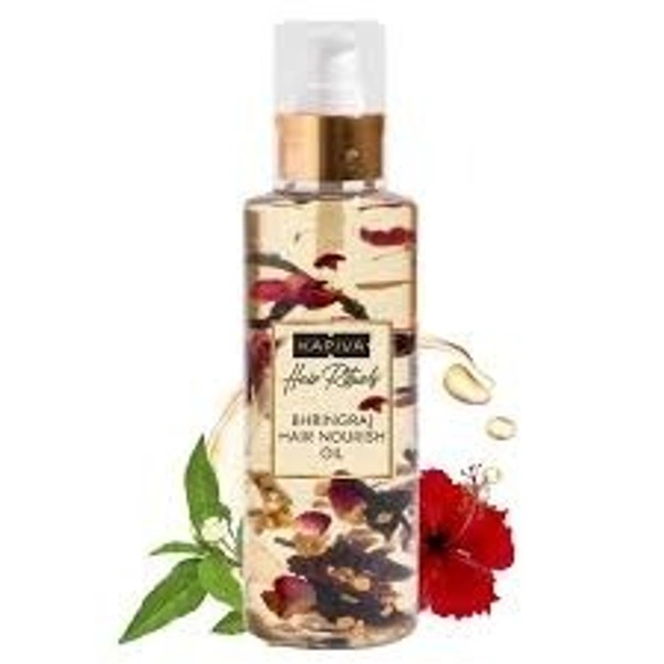 Kapiva Ayurveda Bhringraj Hair Nourishing Oil 100ml  - 2 x 100ml