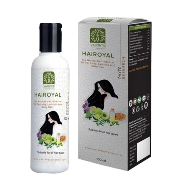Vasishta Pharmaceuticals Hairoyal 100ml - 3 x 100ml
