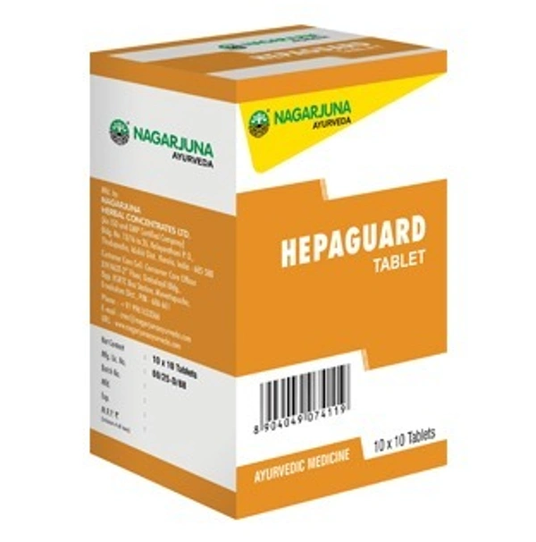 Nagarjuna  Hepaguard 10 Tablets - 10 x 10 Tablets