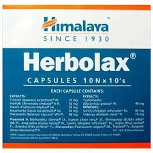 Himalaya Herbolax 10 Capsules  - 10 x 10 Capsules