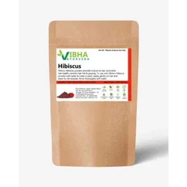 Vibha Ayurveda Hibiscus Powder 100gm - 6 x 100gm