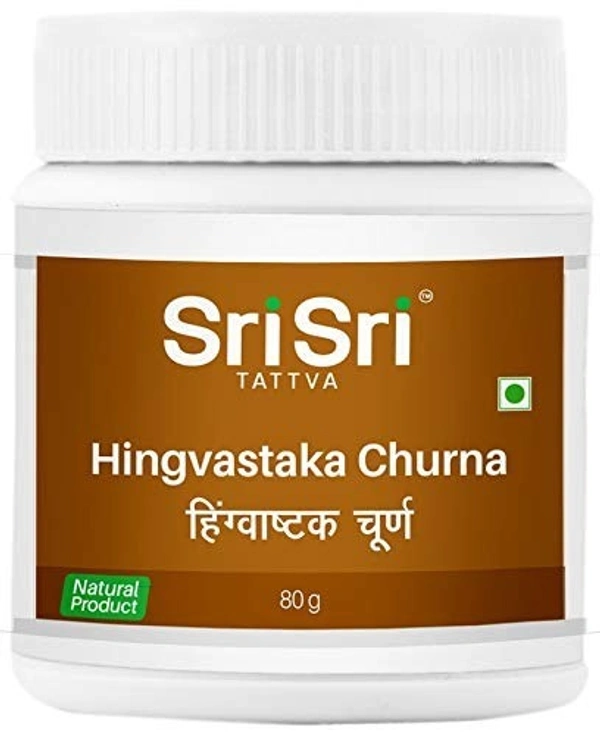 Sri Sri Ayurveda Hingvashtaka Churna 80gm  - 5 x 80gm