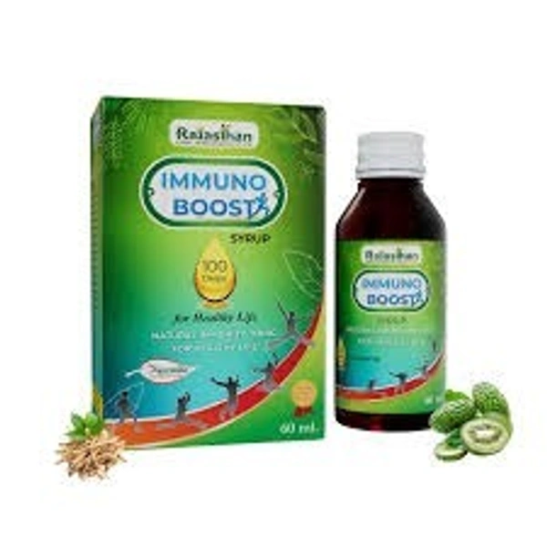 Rajasthan Herbals Immunoboost Syrup 180ml  - 4 x 180ml
