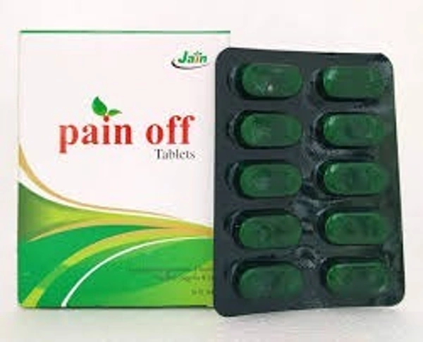 Jain Ayurvedic Pharmacy Pain Off 10 Tablets  - 10 x 10 Tablets