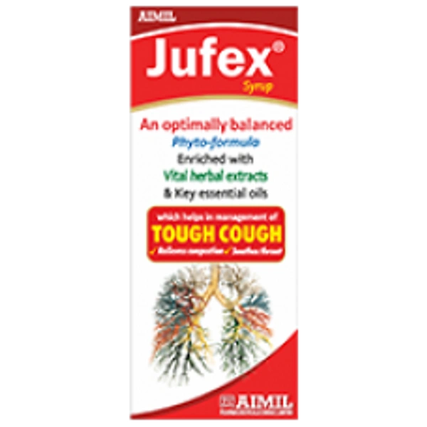 Aimil Pharma Jufex Syrup 100ml  - 3 x 100ml