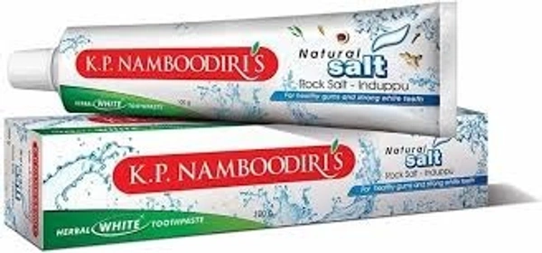 K P Namboodiris Natural Salt Tooth Paste 100g - 5 x 100g
