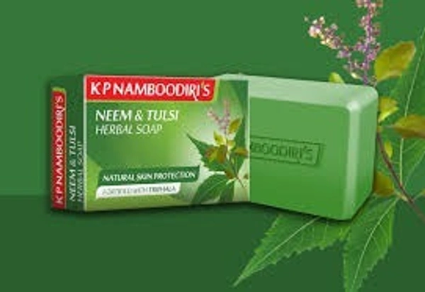 K.P.Namboodiris Neem & Tulasi Soap 75g - 6 x 75g