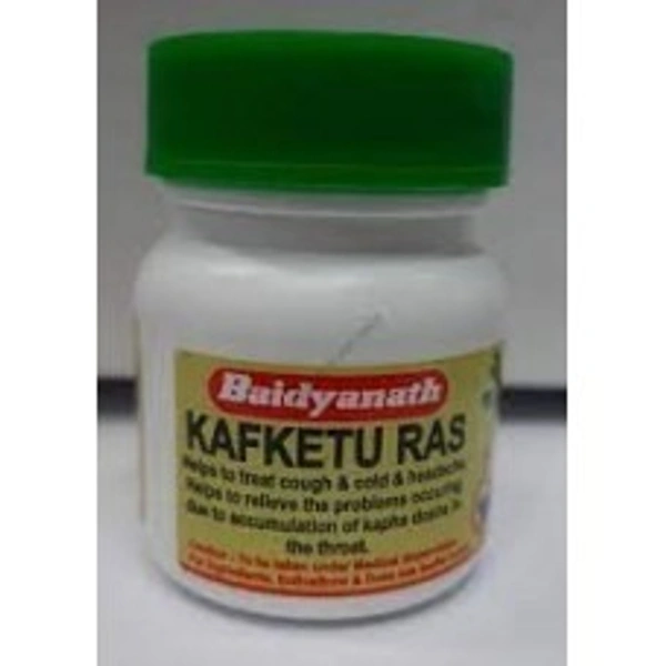 Baidyanath Kafaketu Ras 80 Tablets  - 3 x 80 Tablets