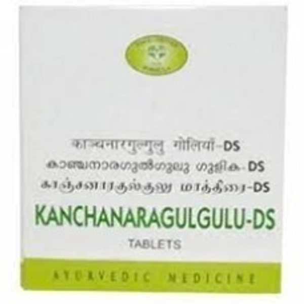 AVN Ayurveda Kanchanara Gulgulu - DS 10 Tablets - 6 x 10 Tablet