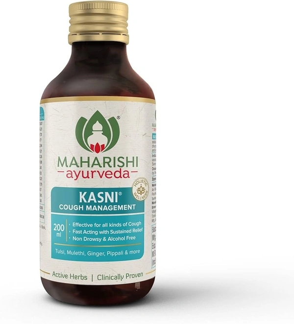 Maharishi Ayurveda Kasni Cough Syrup 100ml - 3 x 100ml