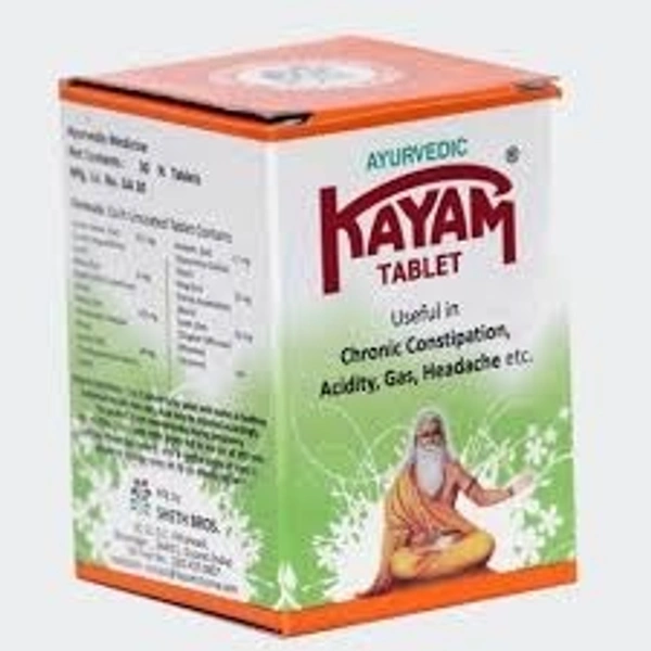 Sheth Brothers Kayam 30 Tablets - 12 x 30 Tablets