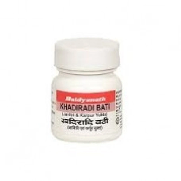 Baidyanath Khadiradi Bati 40 Tablets - 3 x 10g