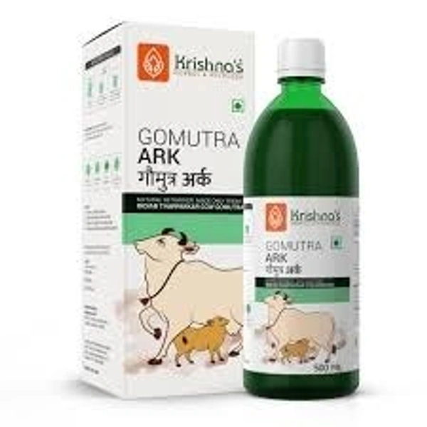 Krishna's Herbal & Ayurveda Gomutra Ark 500ml - 3 x 500ml