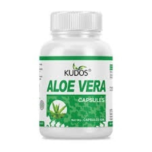 Kudos Ayurveda Aloe Vera 60 Capsules - 3 x 60 Capsules