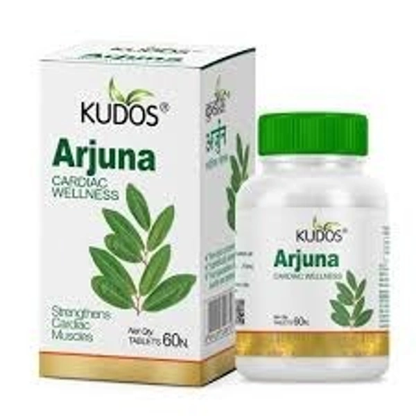 Kudos Ayurveda Arjuna 60 Tablets - 3 x 60 Tablets