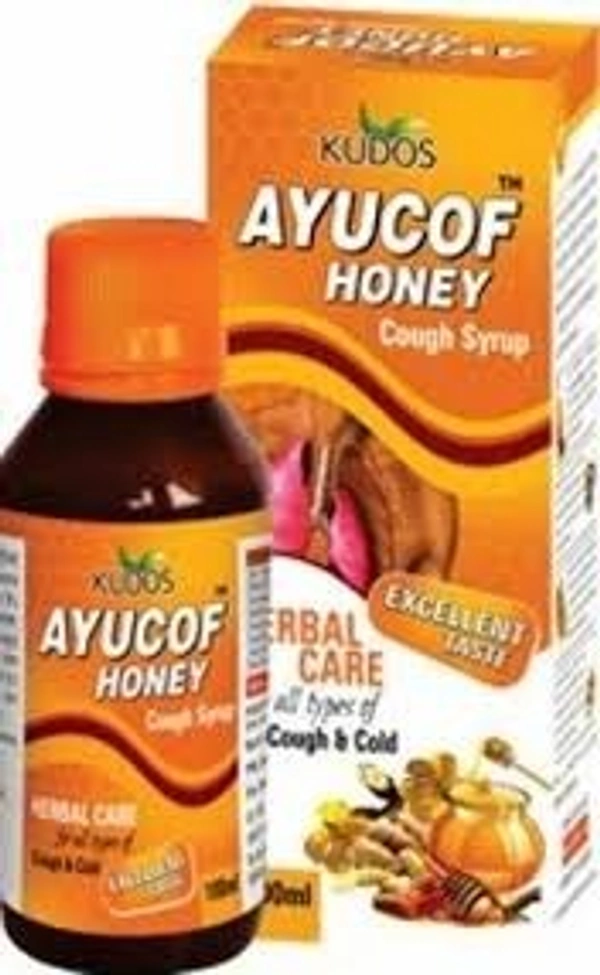 Kudos Ayurveda Ayucof Honey 100ml - 5 x 100ml