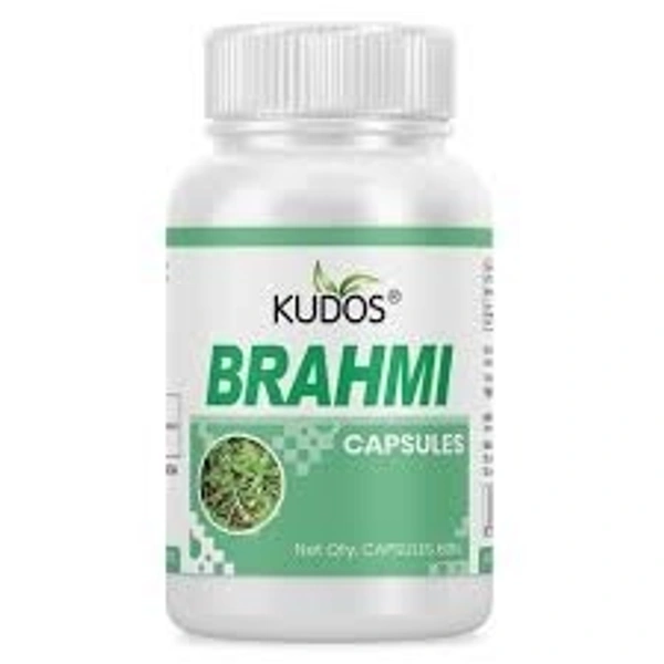 Kudos Ayurveda Brahmi 60 Tablets - 3 x 60 Tablets