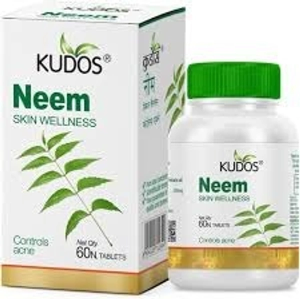 Kudos Ayurveda Neem 60 Tablets - 3 x 60 Tablets