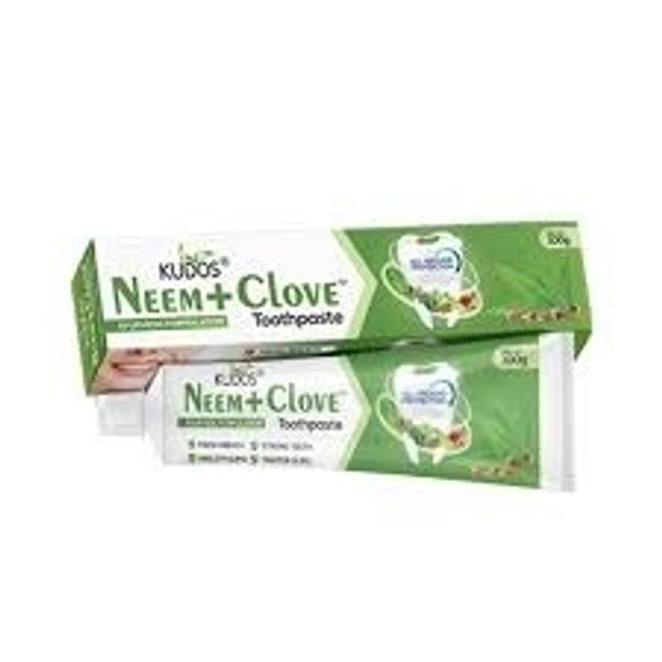 Kudos Ayurveda Neem + Clove Toothpaste 100g - 5 x 100g
