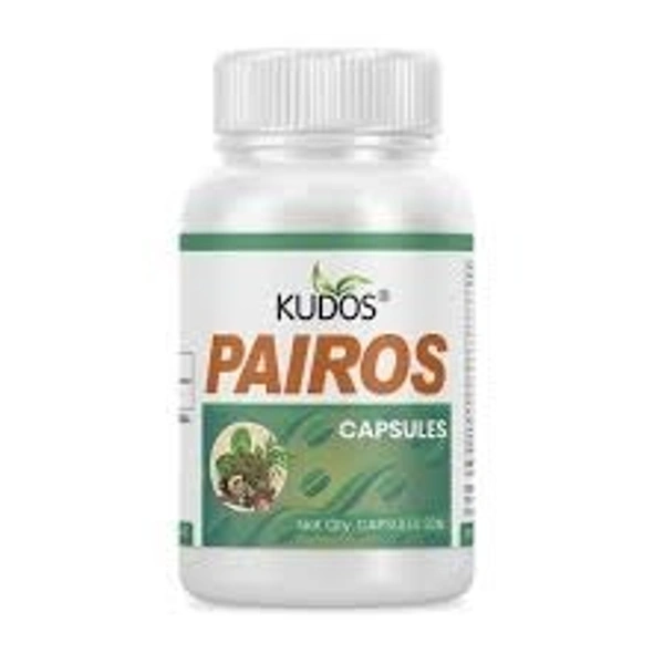 Kudos Ayurveda Pairos 30 Capsules - 3 x 60 Capsules