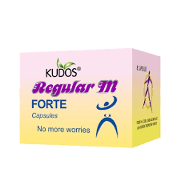 Kudos Ayurveda Regular M Forte 8 Capsules - 10 x 8 Capsules