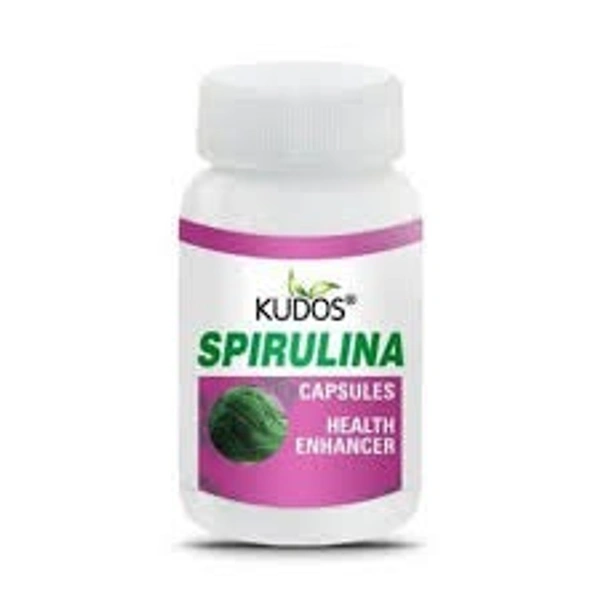 Kudos Ayurveda Spirulina 60 Capsules - 3 x 60 Capsules