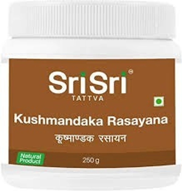 Sri Sri Ayurveda Kushmandaka Rasayana 250gm  - 5 x 60 Tablets