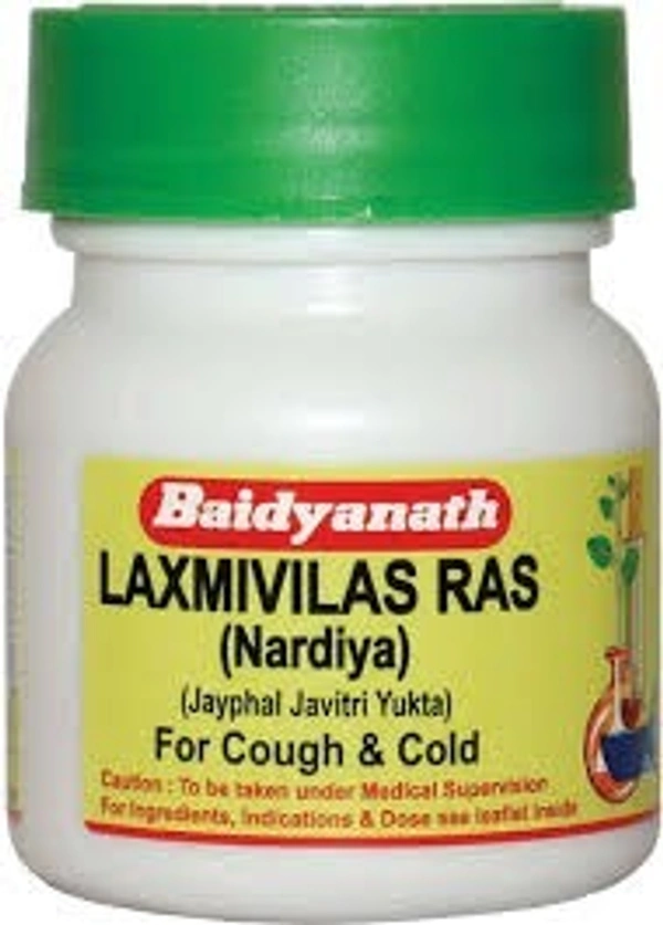 Baidyanath Lakshmivilas Ras (NAR.) 40 Tablets  - 3 x 40 Tablets
