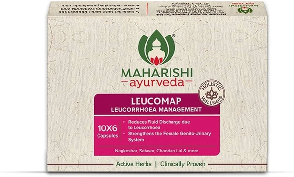 Maharishi Ayurveda Leucomap 10 Capsules  - 6 x 10 Capsule