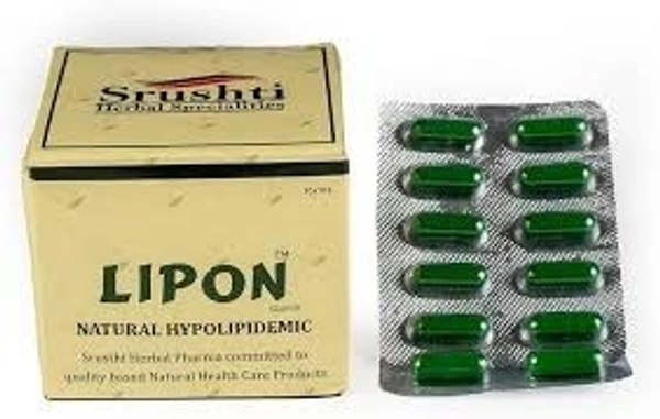 Shrushti Herbal Pharma Lipon 10 Capsules  - 10 x 10 Capsules
