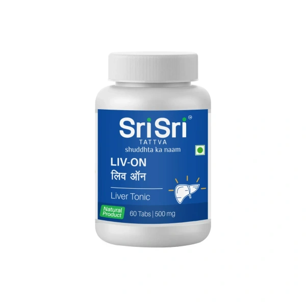 Sri Sri Ayurveda Liv- On 60 Tablet  - 5 x 60 Tablets
