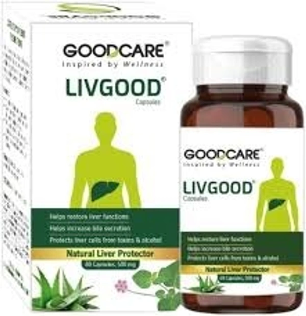 Good Care Pharma Livgood 60 capsules  - 6 x 60 Capsules