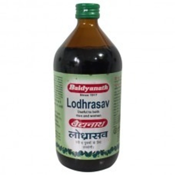 Baidyanath Lodhrasav 450ml  - 4 x 450ml