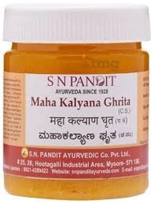 S N Pandit Maha Kalyana Ghrita 200ml - 3 x 200ml