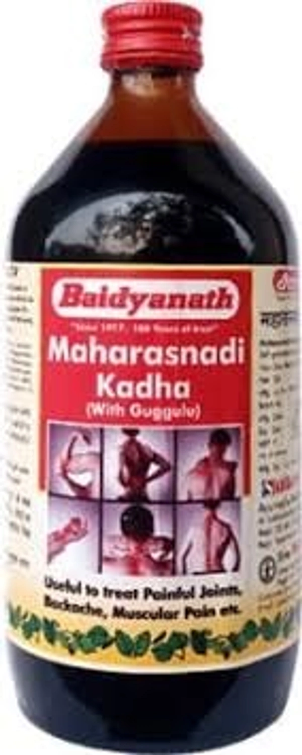 Baidyanath Maharasnadi Khada with guggulu 450ml  - 3 x 450ml