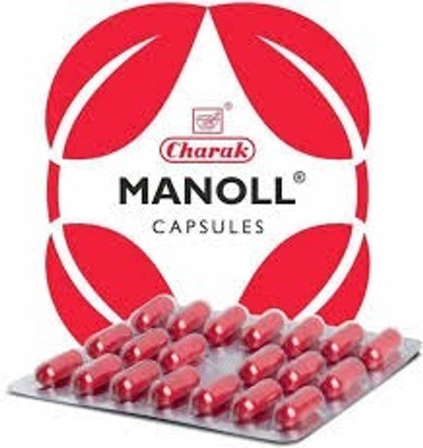 Charak  Manoll 20 Capsules  - 3 x 30 Tablets