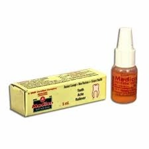 Medilink Laboratories Medilink Medico tooth ache drops 5ml - 5 x 5ml