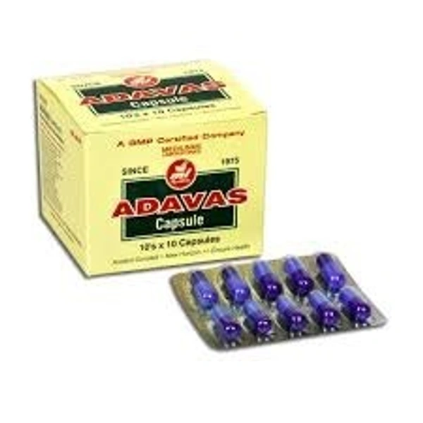Medilink Laboratories Medilink  Adavas 10 Capsules - 10 x 10 Capsules