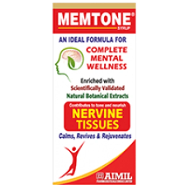 Aimil Pharma Memtone Syrup 200ml  - 3 x 200ml
