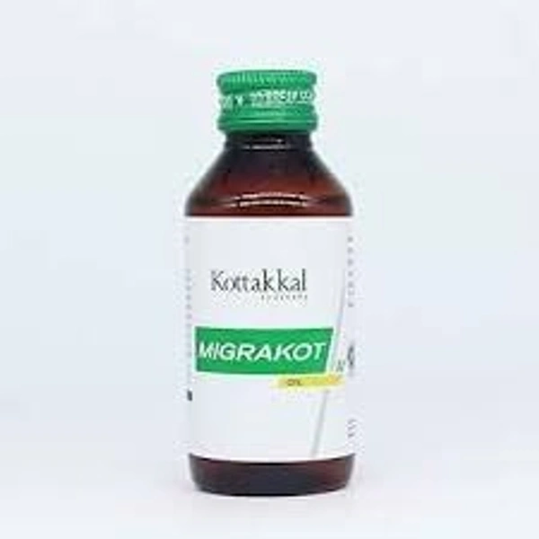 Arya Vaidyasala Kottakal Kottakal Migrakot Oil 100ml - 3 x 100ml