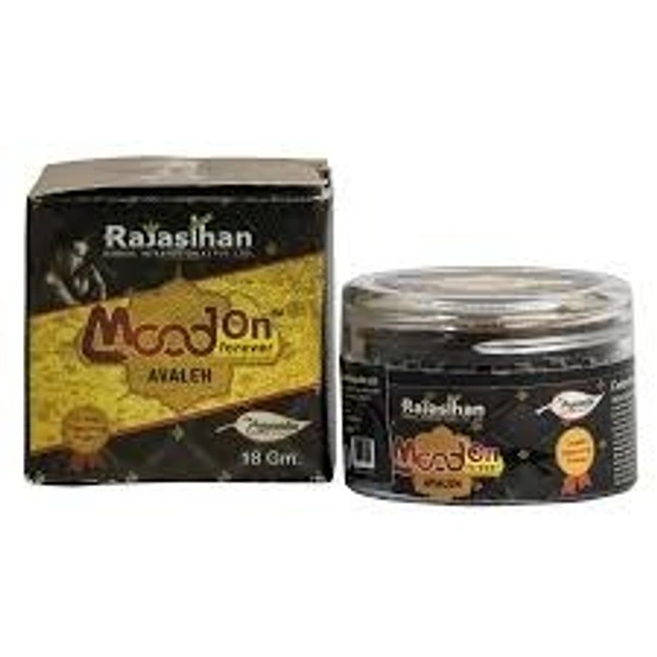 Rajasthan Herbals Mood on Avaleh 18g (Single Dose) (Only for Men)  - 4 x 18g