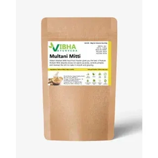 Vibha Ayurveda Multani Mitti 100gm - 6 x 100gm